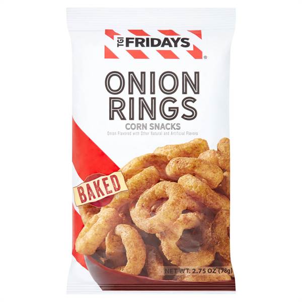 TGI Fridays Onion Rings Corn Snacks Imported